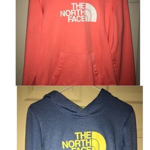 The north face hoodies